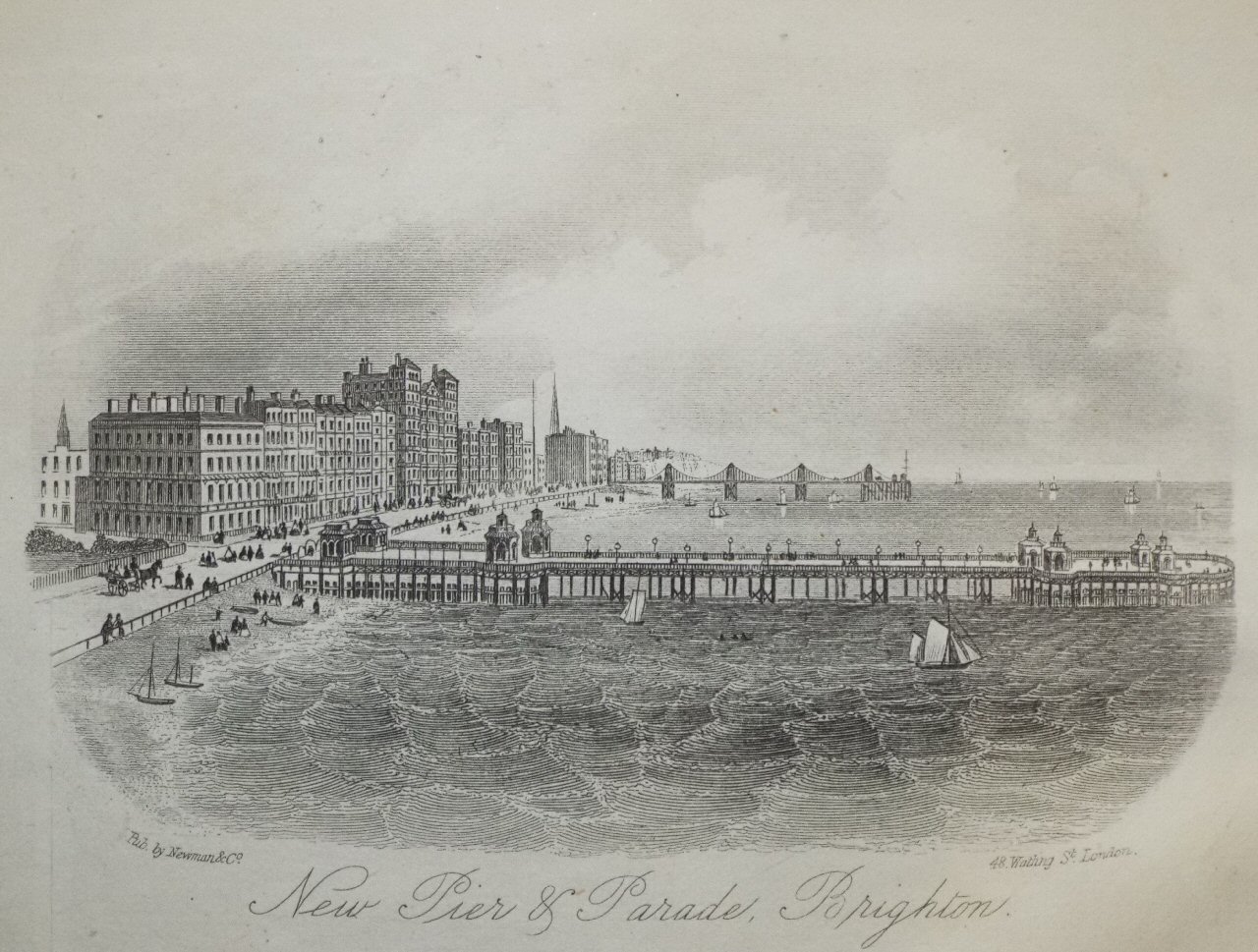 Steel Vignette - New Pier & Parade, Brighton. - Newman